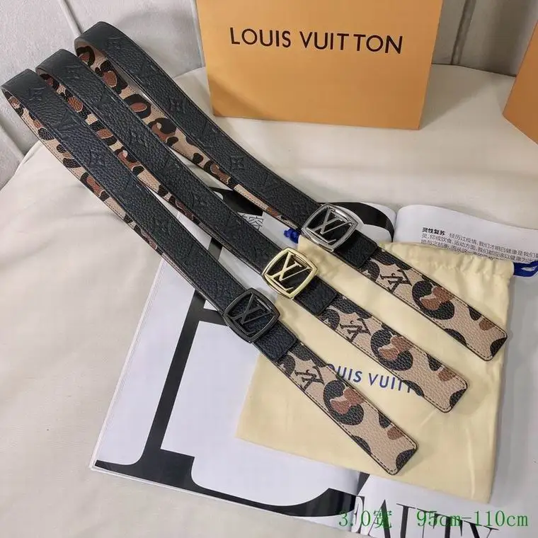 LV Belt 30mmX95-110cm 7D84